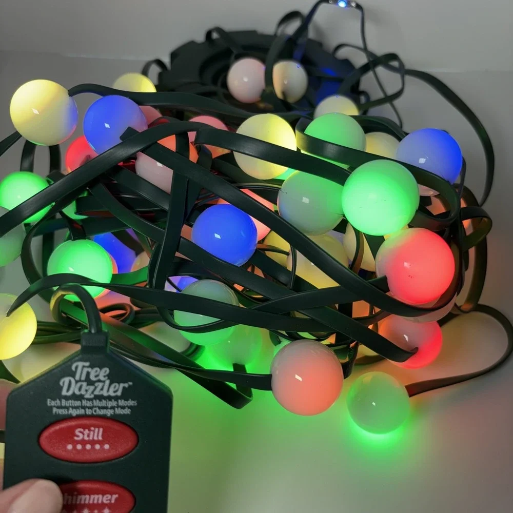 Tree Dazzler Star Shower LED Multicolor Christmas Tree Lights Tested-VIDEO‎